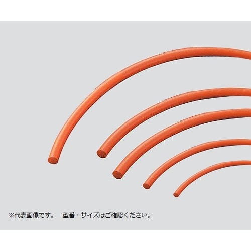 シリコーンスポンジ紐(赤)丸 φ10mm
