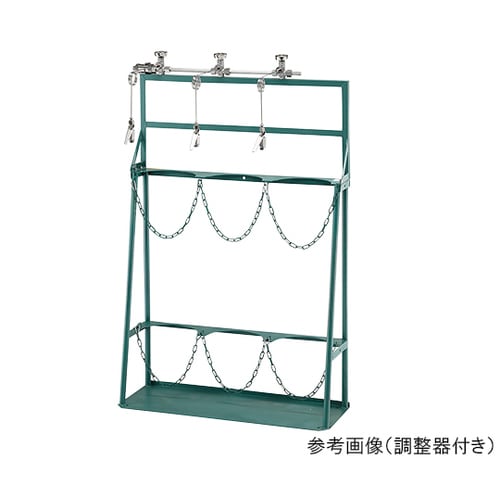 簡易集合機器 関東式窒素 調整器付き 架数3本