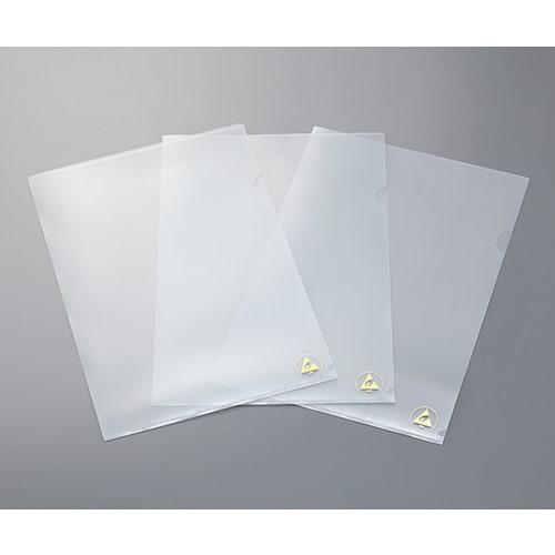 アズピュアESDクリアファイル A4 10枚入