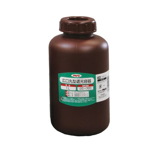 広口丸型遮光容器 1L 1032−24