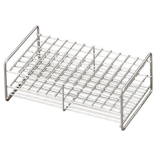 ステンレス製試験管立 φ24mm 6×12配列