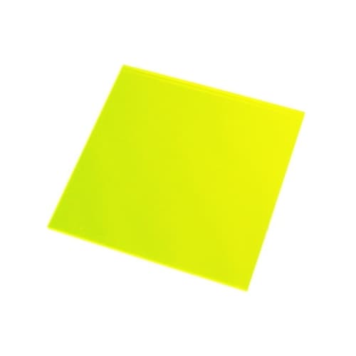 アクリル正方形 100mm角×2mm 蛍光G