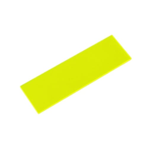 アクリル長方形 100×30×2mm 蛍光G