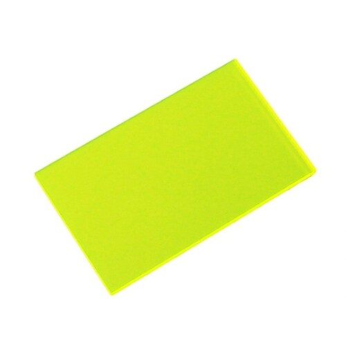 アクリル長方形 50×30×2mm 蛍光