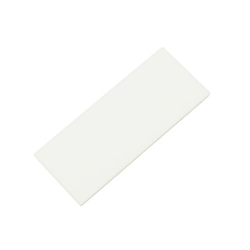 アクリル長方形 50×20×2mm 白