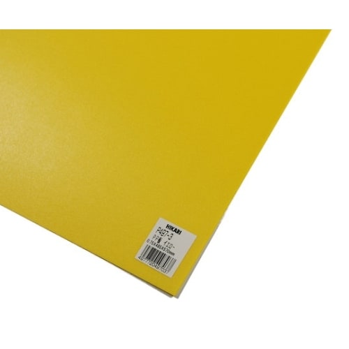 PP板 イエロー 485×570×0.75mm