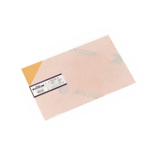 塩ビ板 0.5×200×300mm オレンジ透明