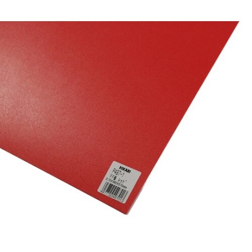 PP板 レッド 485×570×0.75mm