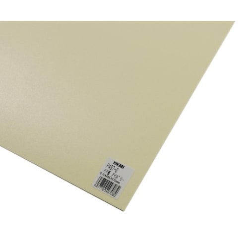PP板 アイボリー 485×570×0.75mm