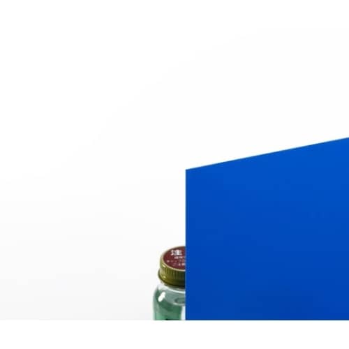 塩ビ板 0.5×910×300mm 青