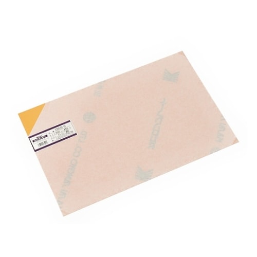 塩ビ板 0.5×300×450mm オレンジ透明