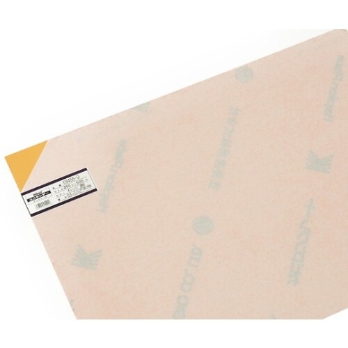 塩ビ板 0.5×450×600mm オレンジ透明