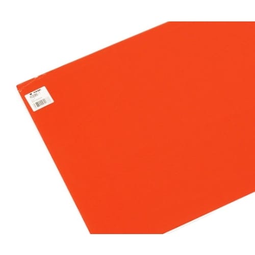 カラーボード板 300×600mm レッド