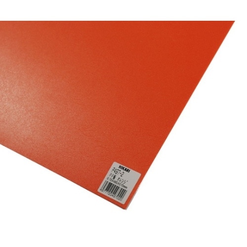 PP板 オレンジ 485×570×0.75mm
