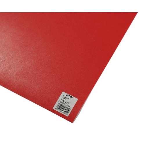 PP板 レッド 970×570×0.75mm