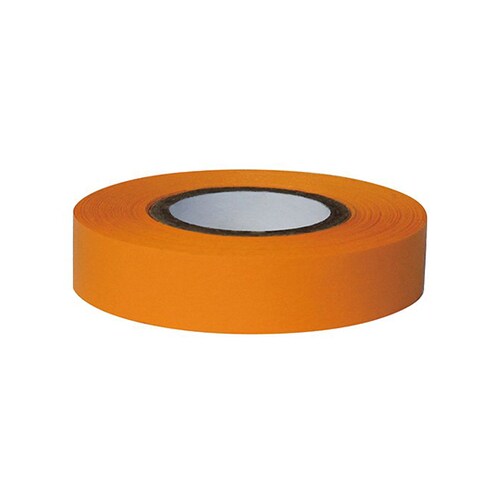 耐久カラーテープ 幅12.7mm オレンジ