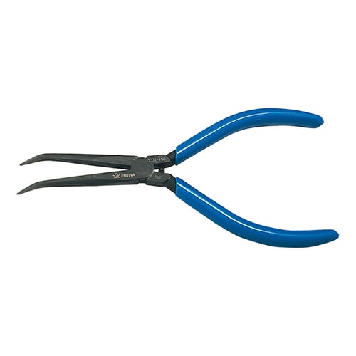 ピンセットプライヤー 150mm 先曲がり