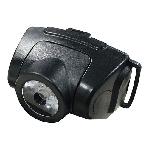 LEDヘッドライト 下方45°角度調整機能付き