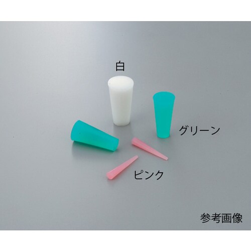 シリコンロング栓 4号 白 100個入