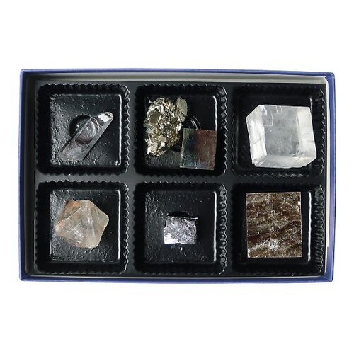 鉱物標本 鉱物結晶標本6種