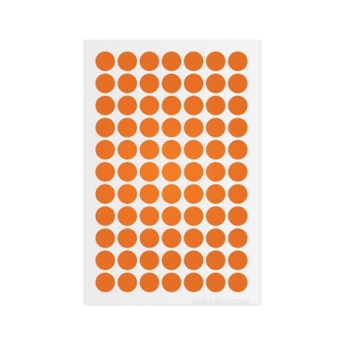 クライオドット オレンジ 77ドット×6シート入