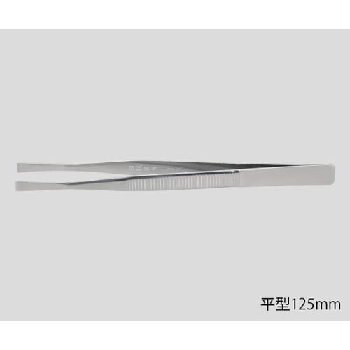 平型ピンセット平型125mm