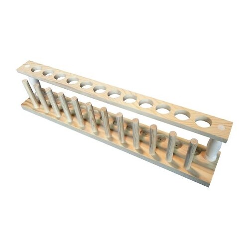 木製試験管立て 12本用