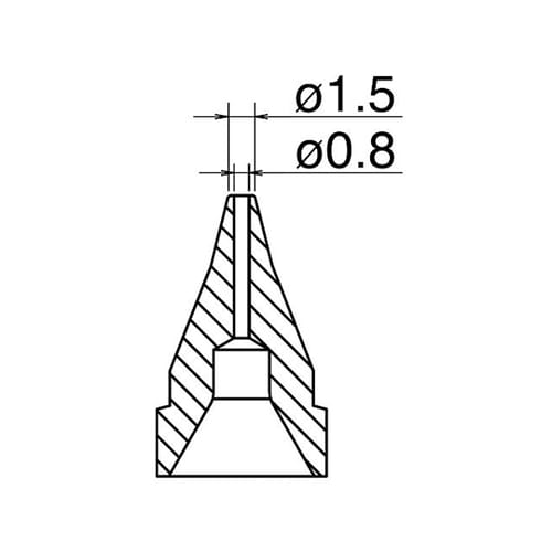 はんだ吸取器用ノズル N61−02