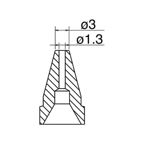 はんだ吸取器用ノズル N61−09