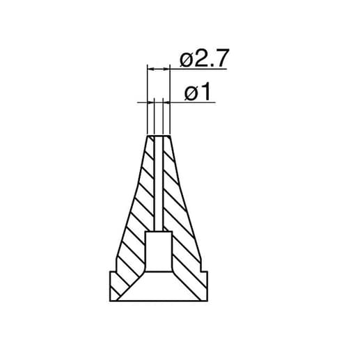 はんだ吸取器用ノズル N60−02