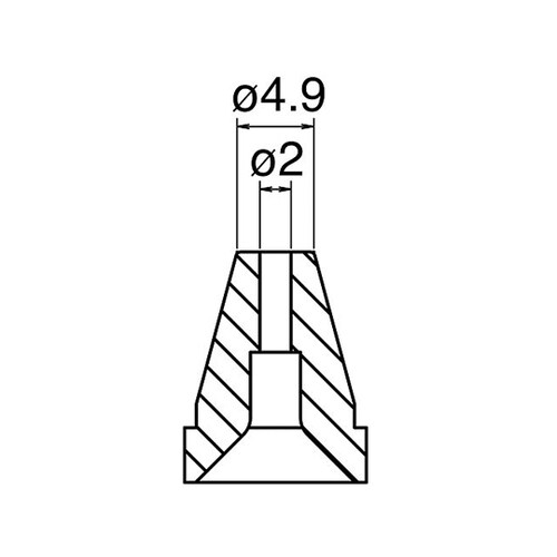 はんだ吸取器用ノズル N60−05