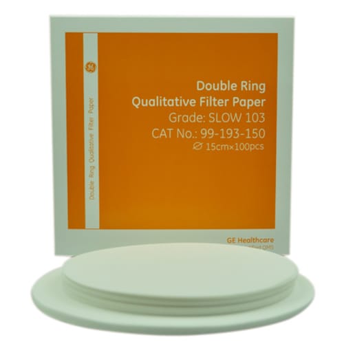 定性ろ紙 15cm 100枚入 MEDIUM102