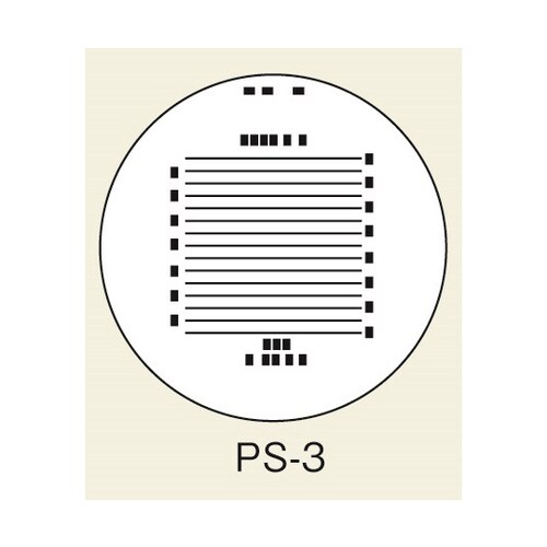 スケールルーペ目盛板10X用 PS−3