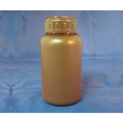 PE広口瓶(茶) 250ml