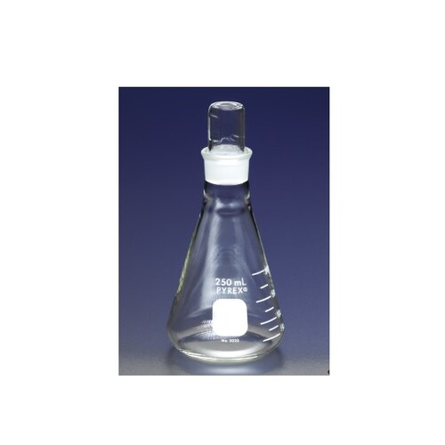 共通摺合栓付三角フラスコ