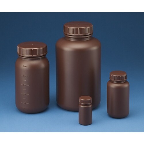 広口 丸型 遮光 瓶1L(茶) セットなし