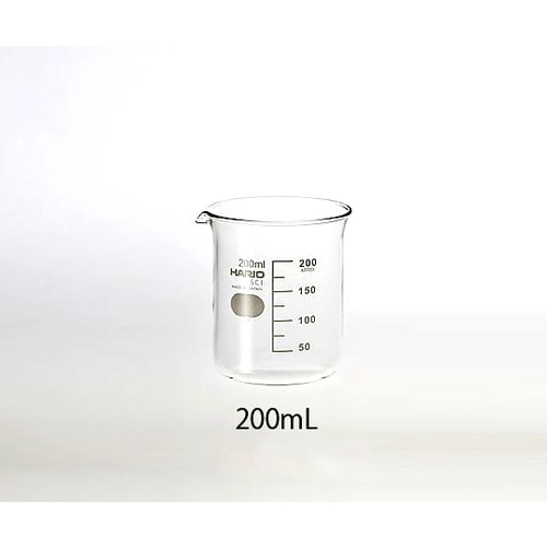 ビーカー (目安目盛付き) 200mL