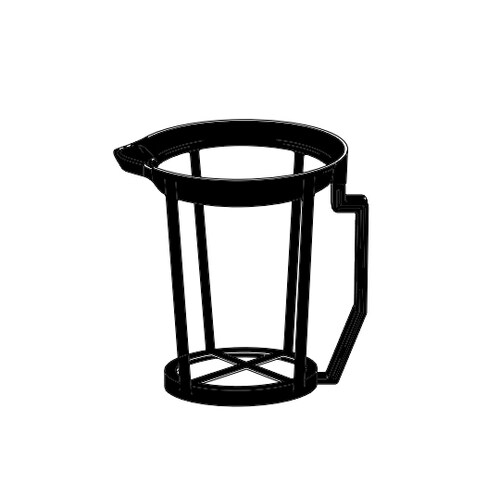 ディスポ手付ビーカー1L用ホルダー10入