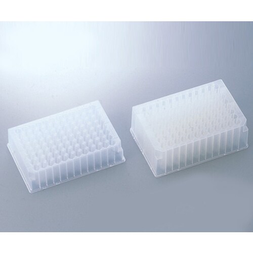 96ディープウェルプレート 滅菌済 2.0mL