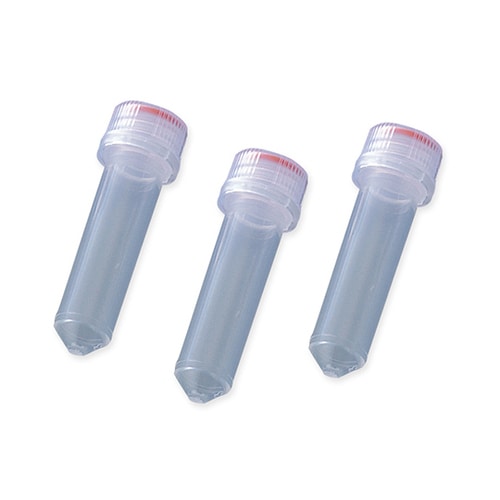 スクリューキャップチューブ 丸底 目盛無し 2mL