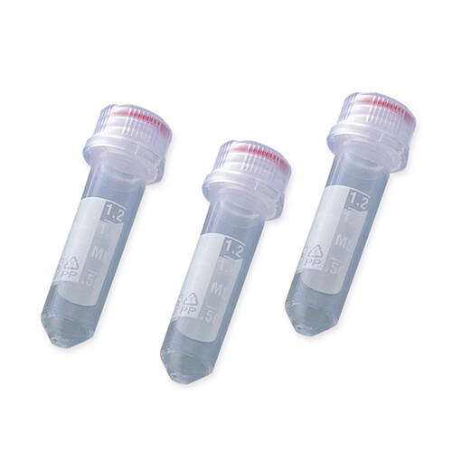 スクリューキャップチューブ 丸底 目盛付き 2mL