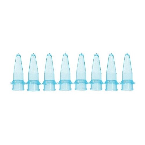 PCRチューブ 8連0.2mL 青 125本入