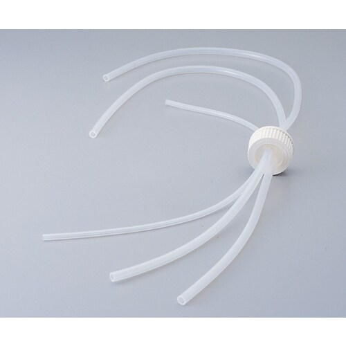 硝子培地瓶用キャップ GL45 3ポート