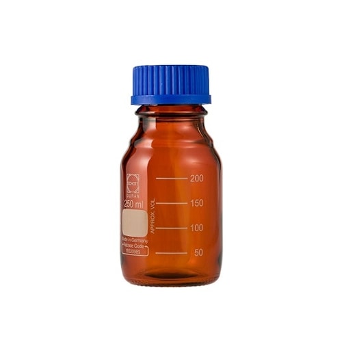 ねじ口瓶 茶褐色 250ml GL−45A