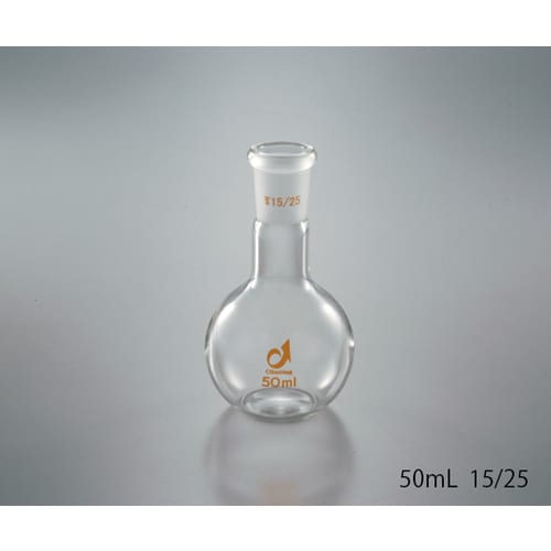 共通摺合短首平底フラスコ 1L TS24/40