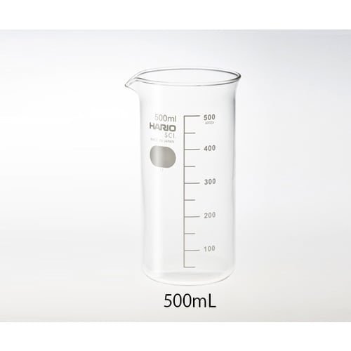 トールビーカー(目安目盛付き) 500m