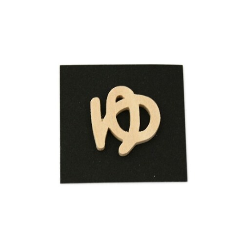 PSB25−ユ 木製文字 P式 ゆ