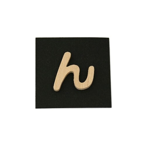 PSB25−ン 木製文字 P式 ん