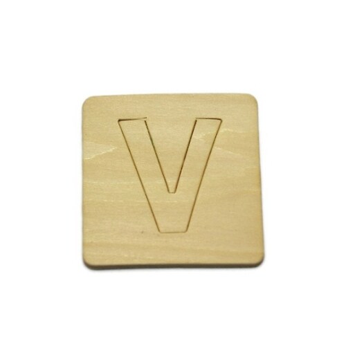 SB45−V シナベニア抜文字 V