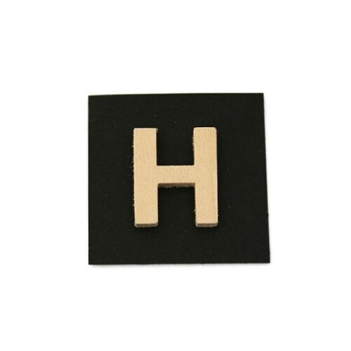 PSB25−H 木製文字 P式 H